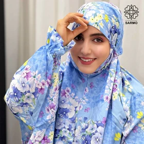 چادرنماز آستین‌دار شقایق