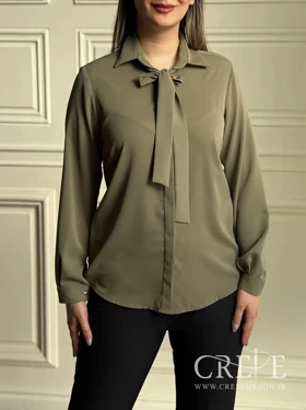 شومیز کرواتی کرپ مصری