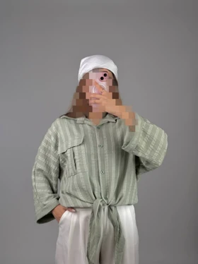 شومیز گره‌ای مدل آناهید کد 50247