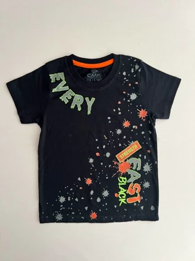 تیشرت پسرانه طرح انرژی 20019