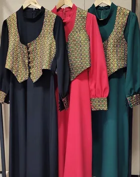 پیراهن بلند عیدانه و مجلسی مدل دلربا