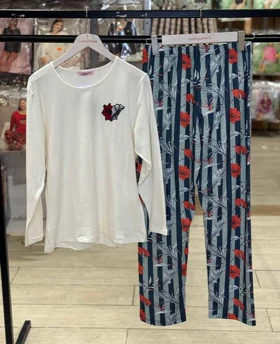 بلوز شلوار زنانه سکسن کد 40181