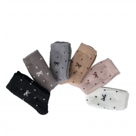 جوراب حوله ای ساق بلند زنانه مدل wo4012