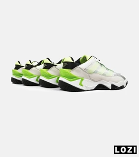 کفش کتانی مردانه سفید سبز ADIDAS niteball 2.0