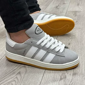 کفش و کتانی مردانه مدل ADIDAS_CAMPUS آدیداس کامپوس رنگ طوسی سفید