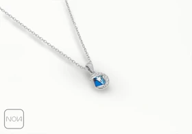 گردنبند نقره ماه کد 2512217