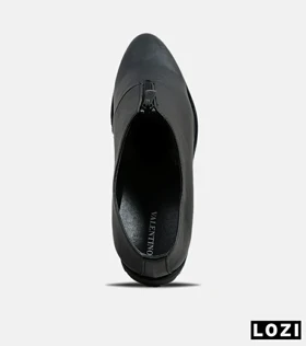 کفش کتانی مردانه مشکی BERSHKA