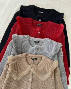 ژاکت بافت پرنسسی گرماژ بالا کد 5182