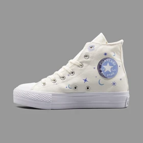 کانورس پلتفرم ماه و ستاره ای ساق‌دار Converse Platform Moon & Stars Hightop