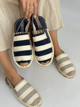 صندل کتان راه راه 2902