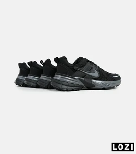 کفش کتانی مردانه و زنانه مشکی خاکستری Nike cushlon
