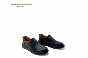 کفش طبی مردانه بدون بند کلارک جدید چرم طبیعیSi103