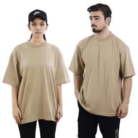 تیشرت اسپرت بیسیک مدل SPL-4M1248 نسکافه ای