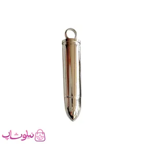 پلاک فشنگ نقره ای استیل