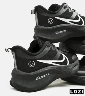 کفش کتانی مردانه و زنانه مشکی NIKE zoom x smiley