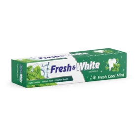 خمیردندان فرش اند وایت Fresh & White مدل Fresh Cool Mint محافظت در برابر پوسیدگی و تقویت مینای دندان 20241