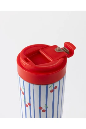 فلاسک Madame Coco مدل Sobel Cerise استیل ضدزنگ - آبی/قرمز