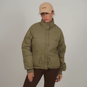 کاپشن جیب زیپ‌دار