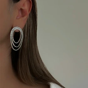 گوشواره زنانه تنیسی کد 861