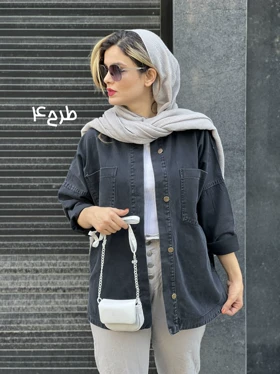 مانتو جین ضخیم