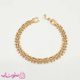 دستبند دخترانه ژوپینگ نگین‌دار
