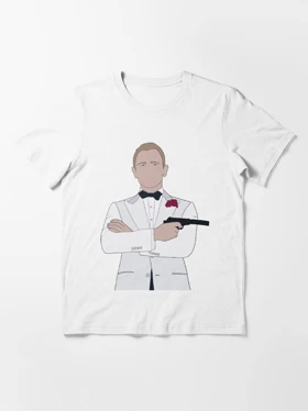 تیشرت james bond | تیشرت جیمزباند طرح James کد 115262