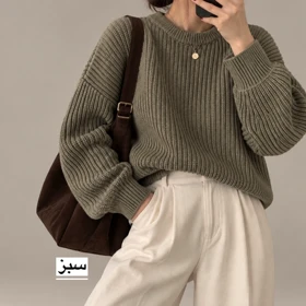 بافت زنانه مدل 1506 (سبز)