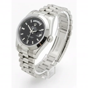 ساعت رولکس دیت جاست صفحه مشکی