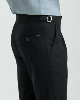 شلوار پارچه ای سگک دار کد 2131