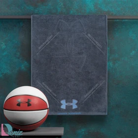حوله ورزشی under armour طوسی آبی