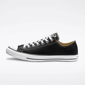 کانورس کلاسیک چرم مشکی/converse classic 103770