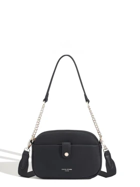 کیف دوشی زنانه دیوید جونز مدل CM7320 (مشکی)