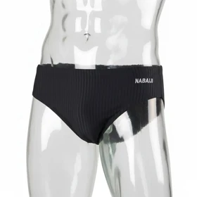 مایو شنا مردانه ناباجی (Nabaiji) مدل اسلیپ مشکی (پارچه آلمانی ضد حساسیت)