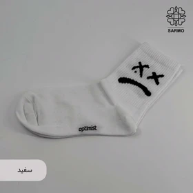 جوراب طرح ناراحت ساق‌دار