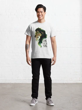 تیشرت lion king طرح Long Live The King