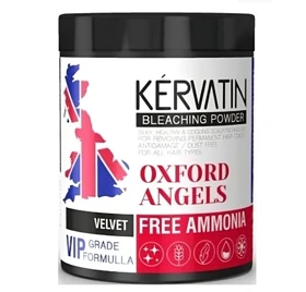 پودر دکلره رنگی کرواتین آکسفورد آنجلس (بنفش) OXFORD ANGELS VIP حجم 400 گرمی