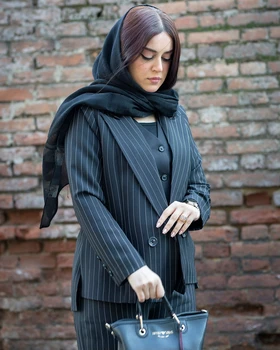 ست سه تیکه دیپلمات یقه بلیزر