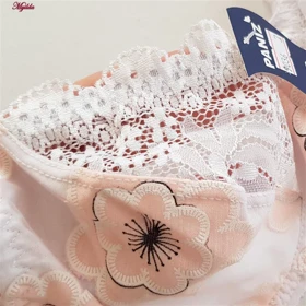 ست شورت و سوتین زنانه مدل فنردار رنگ نارنجی پانیذ کد 9036-11