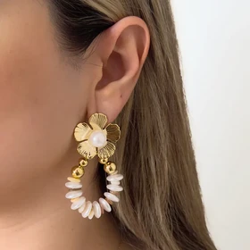 گوشواره زنانه مرواریدی کد 426