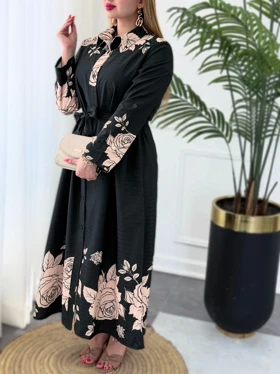 پیراهن روزمره بافا 0417 (سبز)