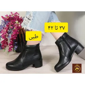 نیم بوت طبی پاشنه 4 سانت زنانه