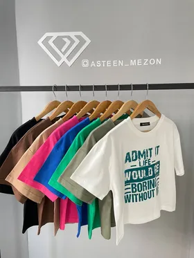 تیشرت کراپ (admit)