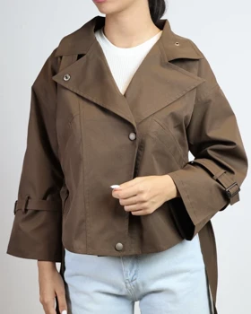 بارانی یقه دکمه   کد 600035