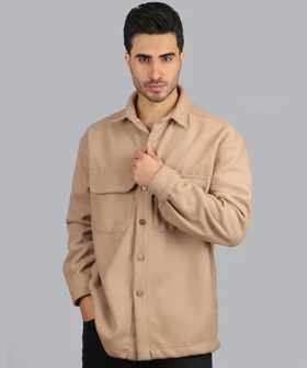ژاکت مردانه مدل پارچه فوتر 1245