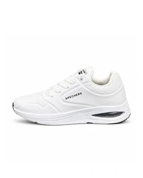 کفش کتانی رانینگ مردانه اسکیچرز زیره کپسولی سفید SKECHERS