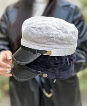 کلاه کاپیتانی مخمل