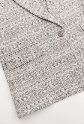 کت طرح دار کنفی کد1005303