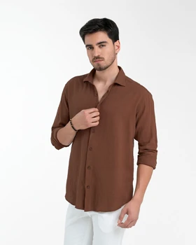 پیراهن مردانه لینن کد 1904