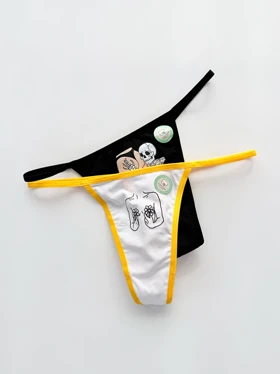 شورت بکلس بندی نخ پنبه طرحدار فیتن Fitan