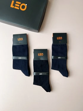 پک جوراب ساق بلند مردانه LEO